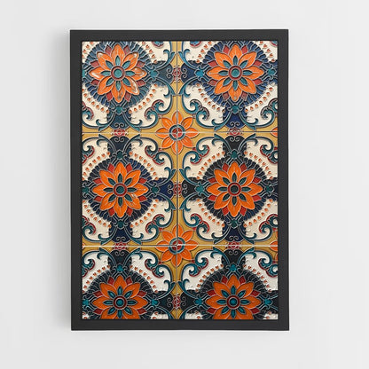 ap-islamic tiles-4 cadre Noir