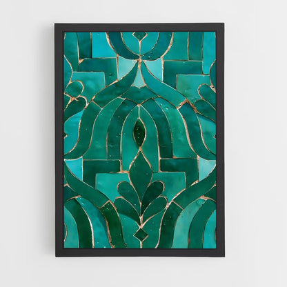 ap-islamic tiles-7 cadre Noir