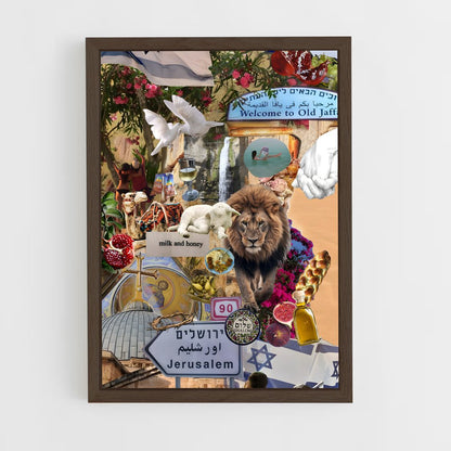 ap-israel-2 cadre Bois foncé