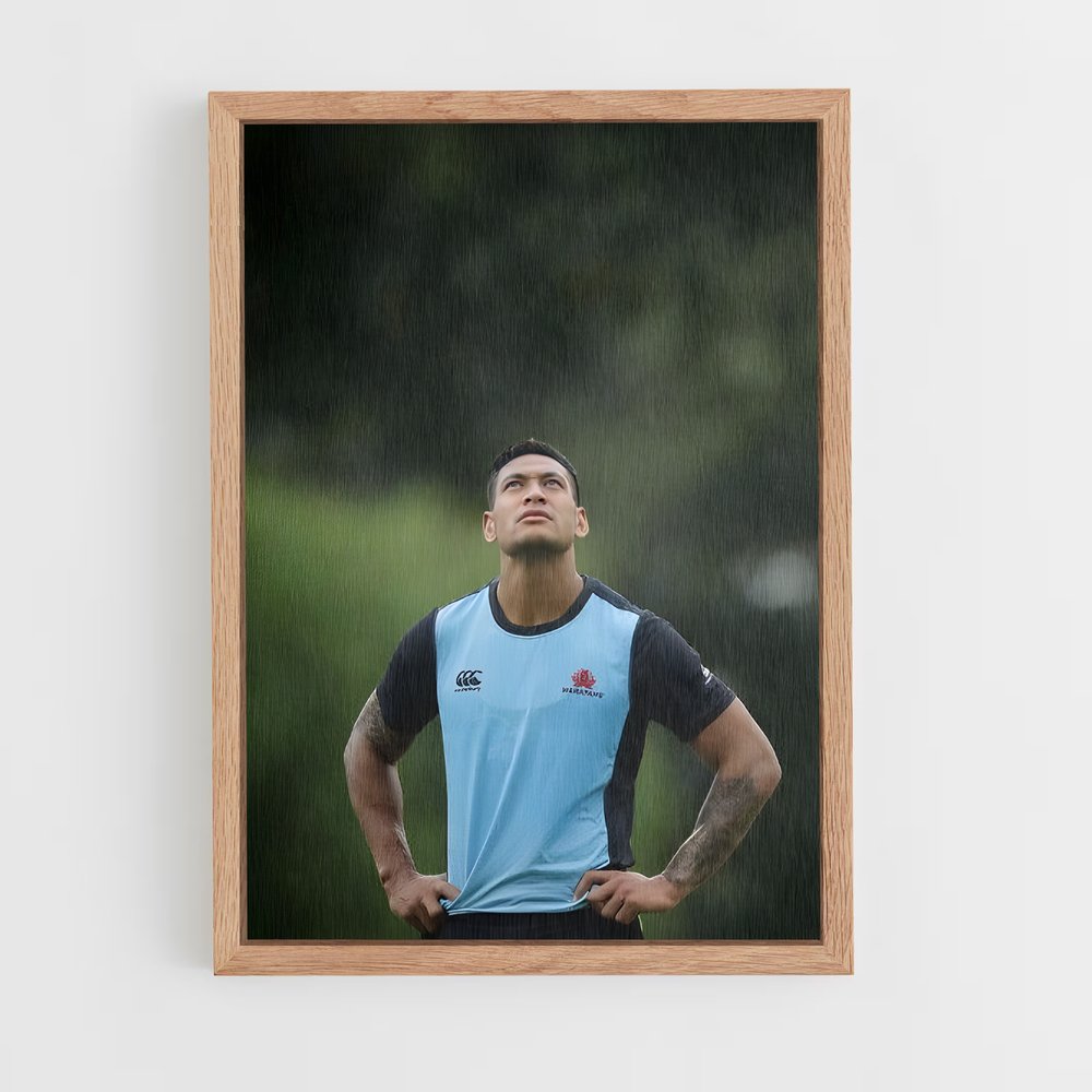 ap-israel folau-3 cadre Bois clair