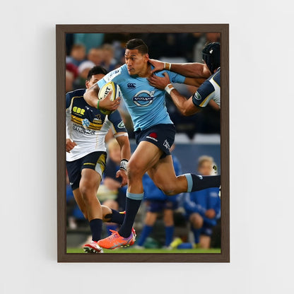 ap-israel folau-5 cadre Bois foncé