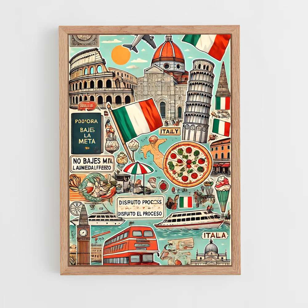 ap-italia viva-2 cadre Bois clair