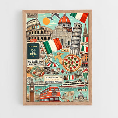 ap-italia viva-2 cadre Bois clair