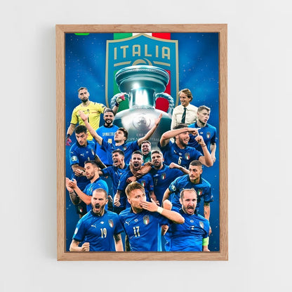 ap-italy national football team-4 cadre Bois clair