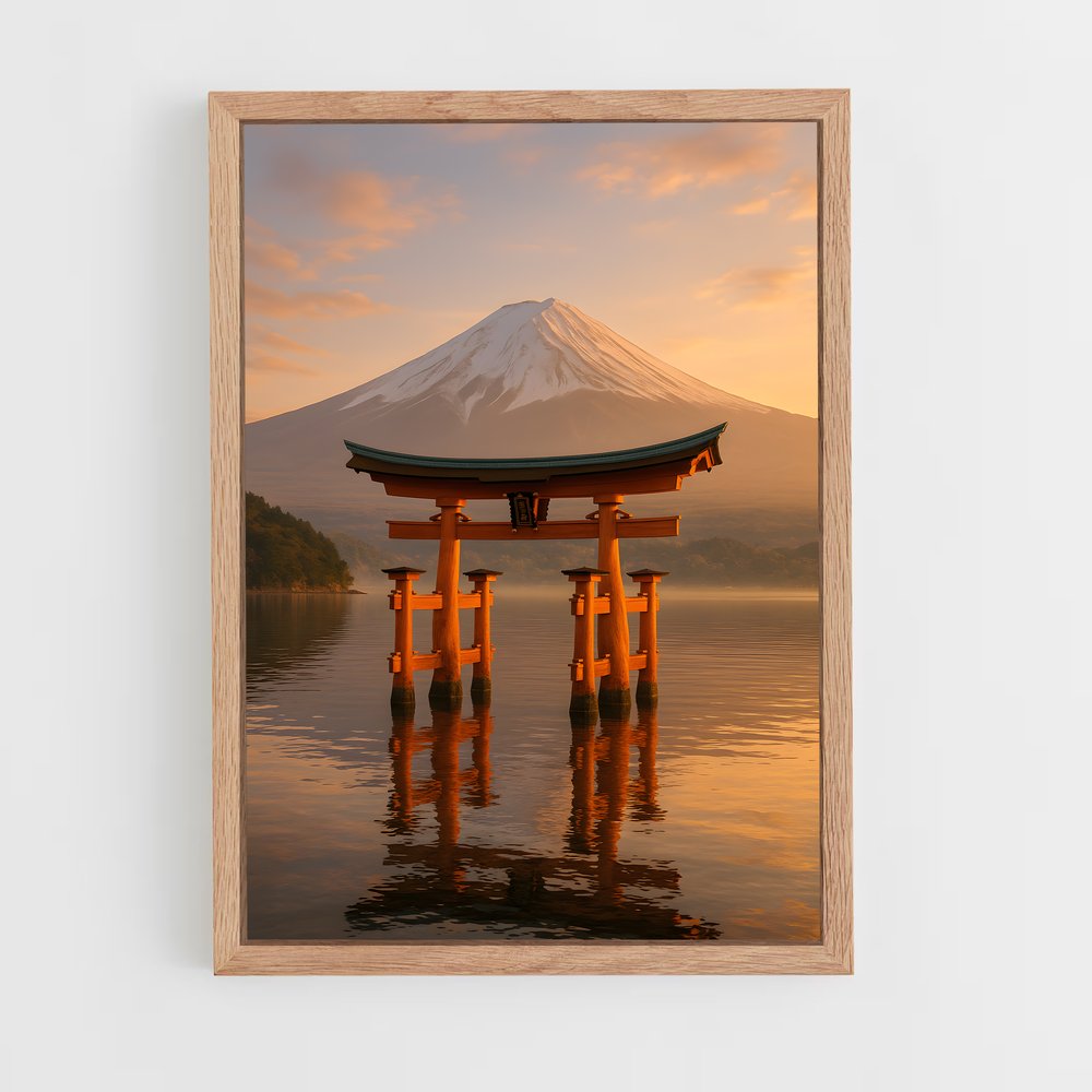 ap-itsukushima shrine-3 cadre Bois clair