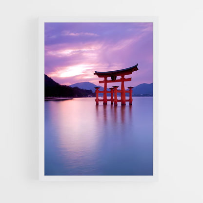 ap-itsukushima shrine-4 cadre Blanc