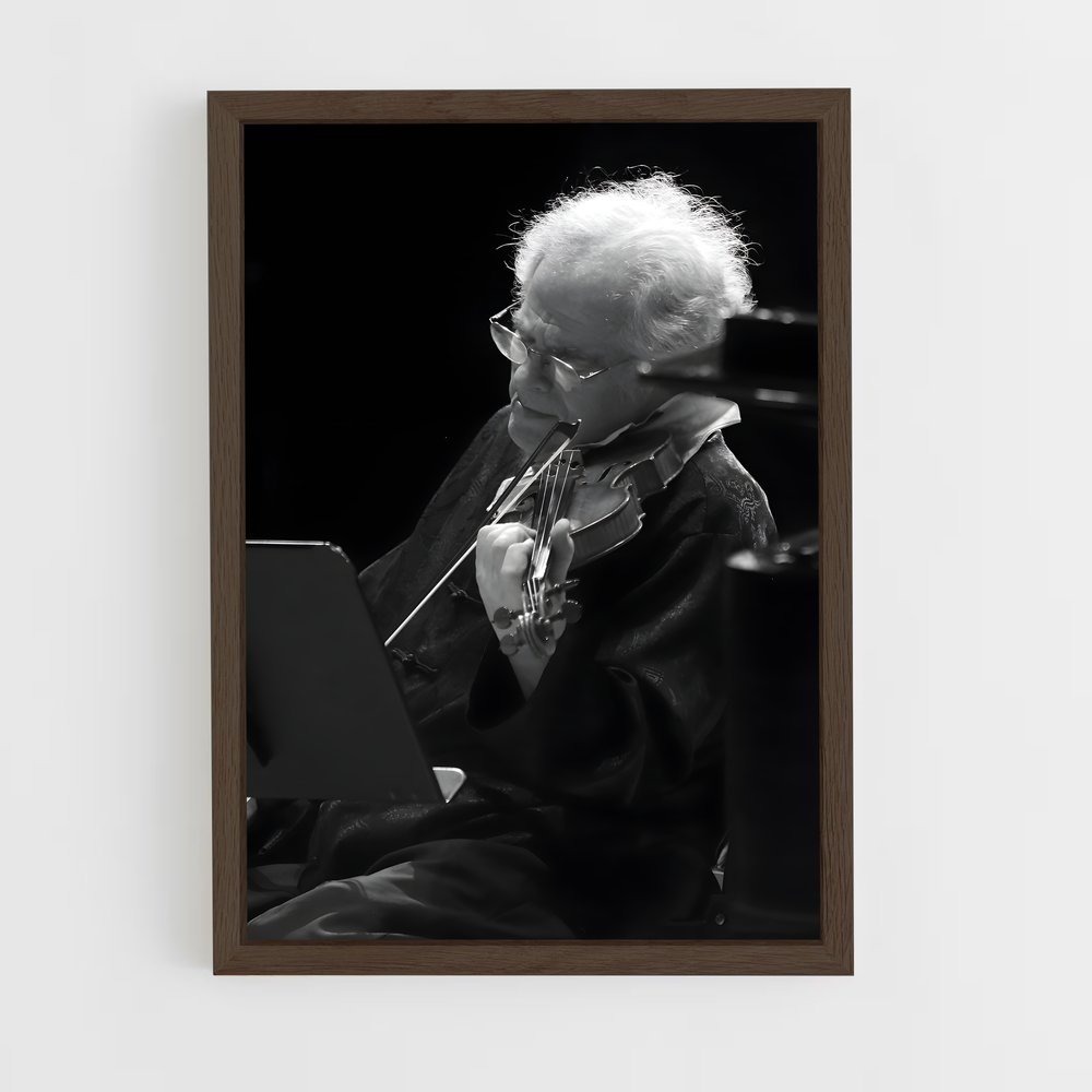 ap-itzhak perlman-2 cadre Bois foncé