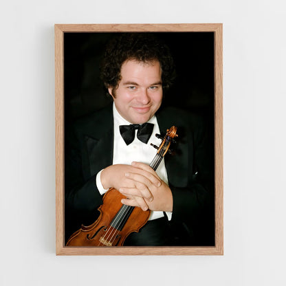 ap-itzhak perlman-4 cadre Bois clair