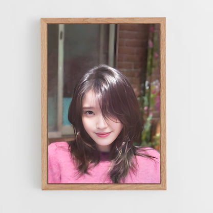 ap-iu lee ji-eun-15 cadre Bois clair