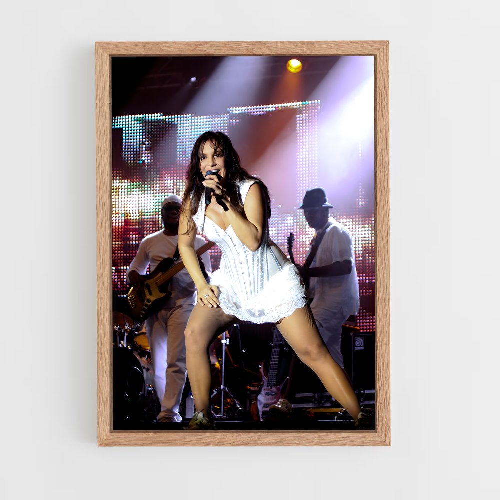 ap-ivete sangalo-8 cadre Bois clair