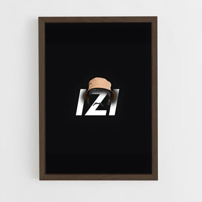 ap-izi-3 cadre Bois foncé