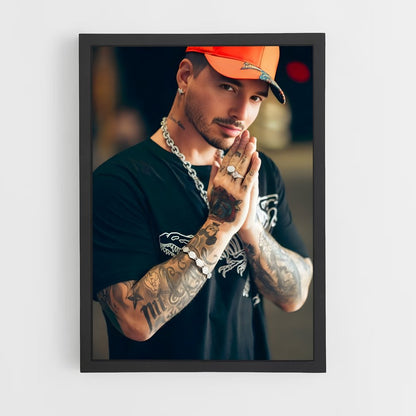 ap-j balvin-6 cadre Noir