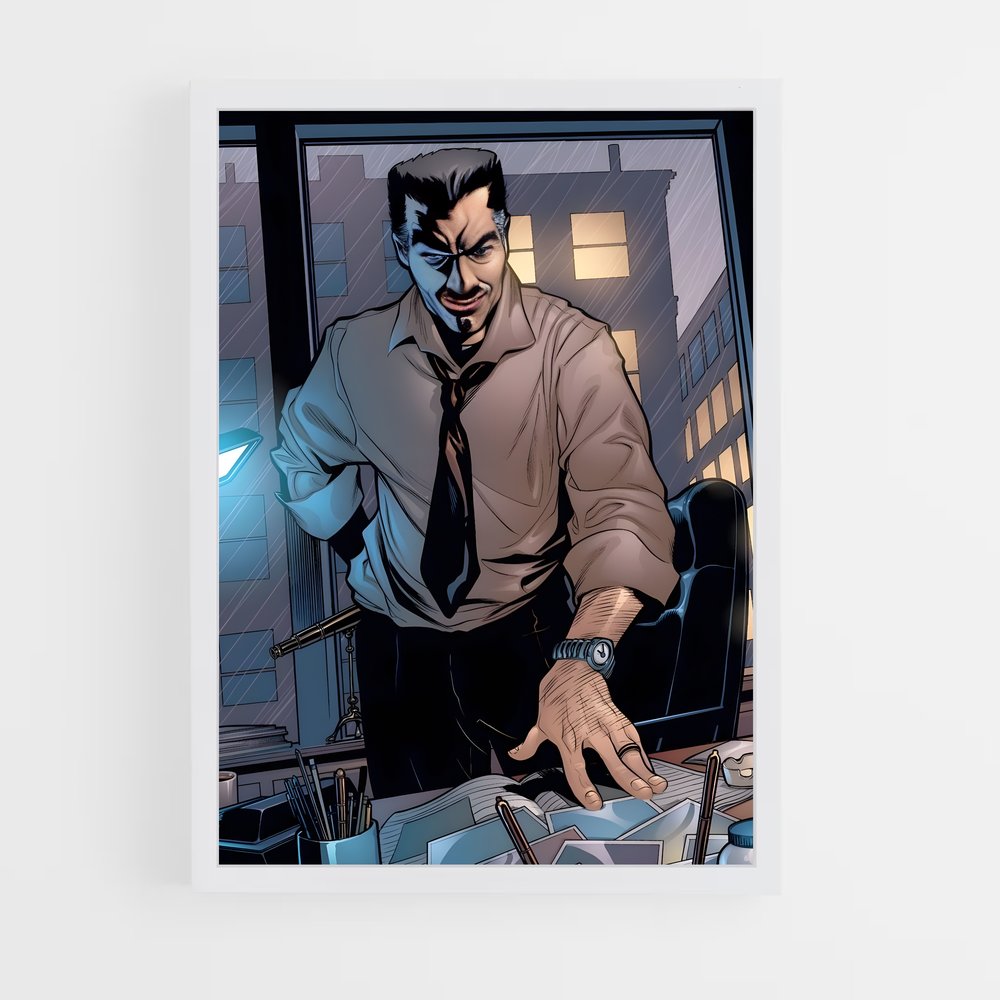 ap-j jonah jameson-5 cadre Blanc