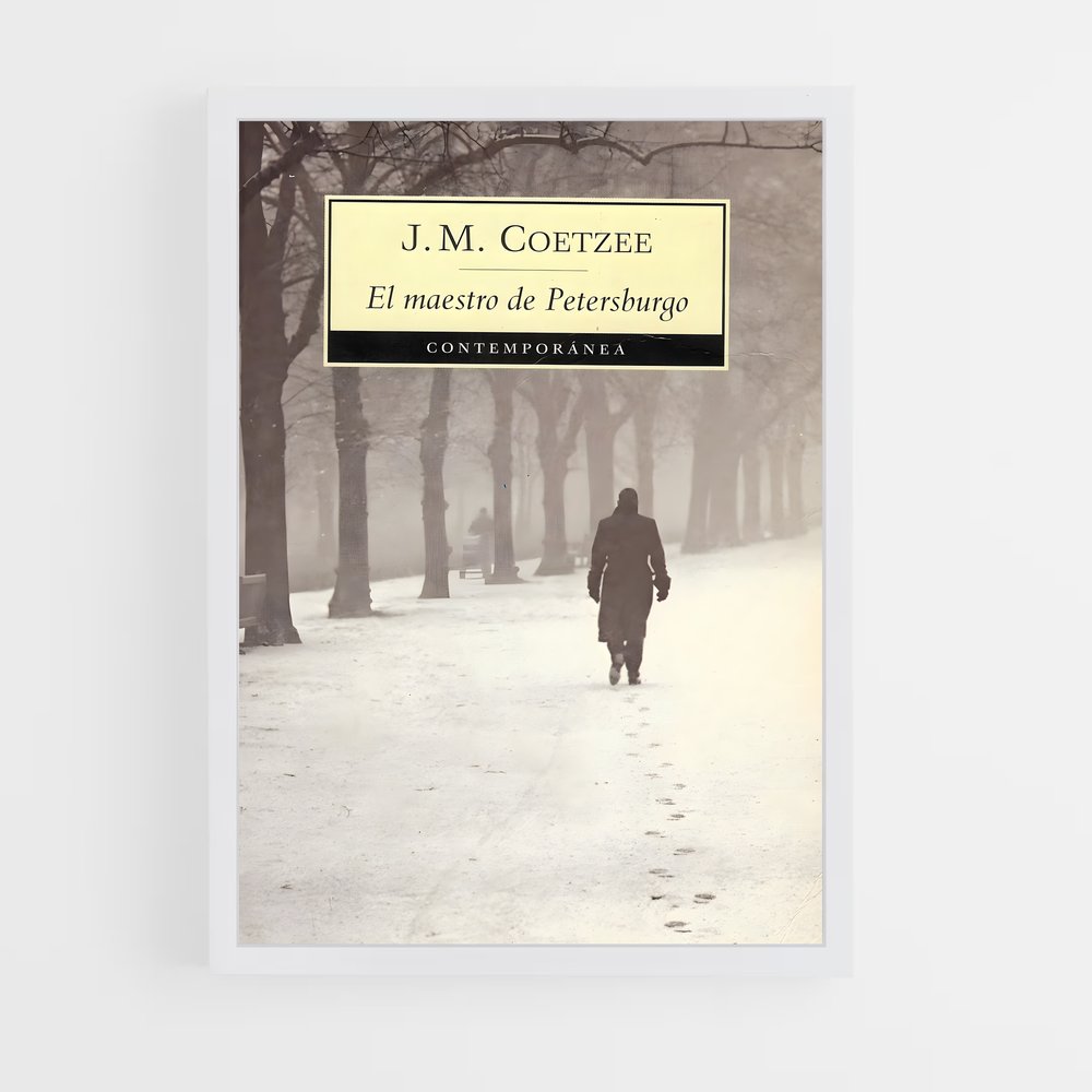 ap-j m coetzee-2 cadre Blanc