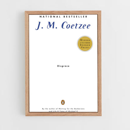 ap-j m coetzee-9 cadre Bois clair