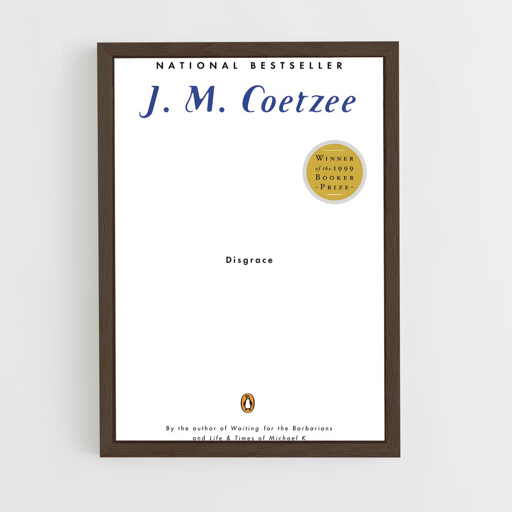 ap-j m coetzee-9 cadre Bois foncé