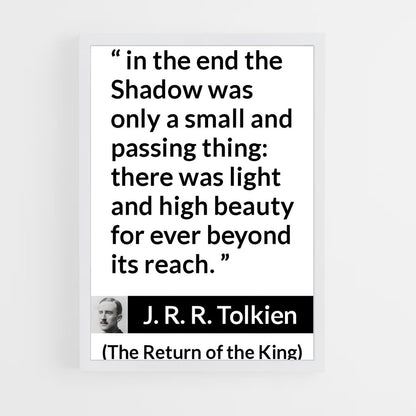 ap-j r r tolkien-4 cadre Blanc