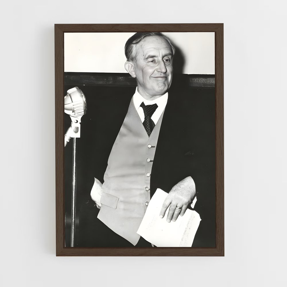 ap-j r r tolkien-7 cadre Bois foncé
