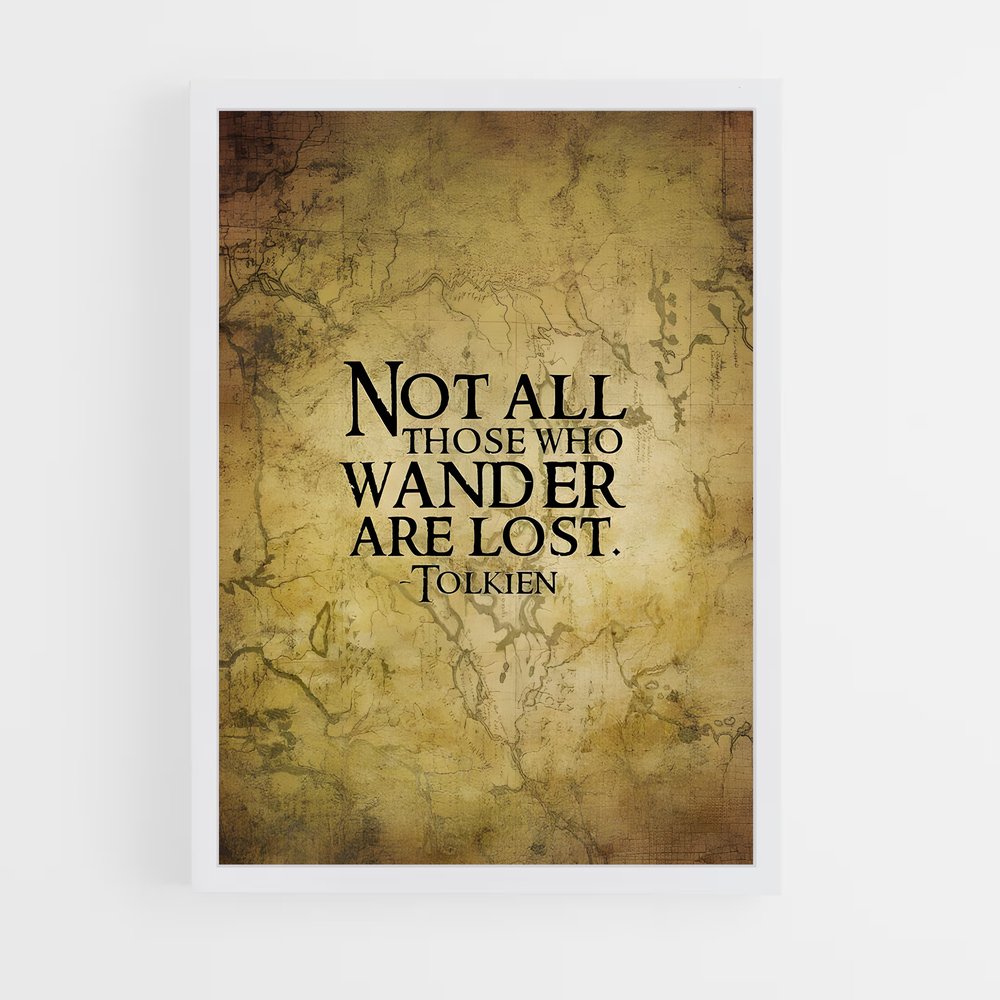 ap-j r r tolkien-8 cadre Blanc