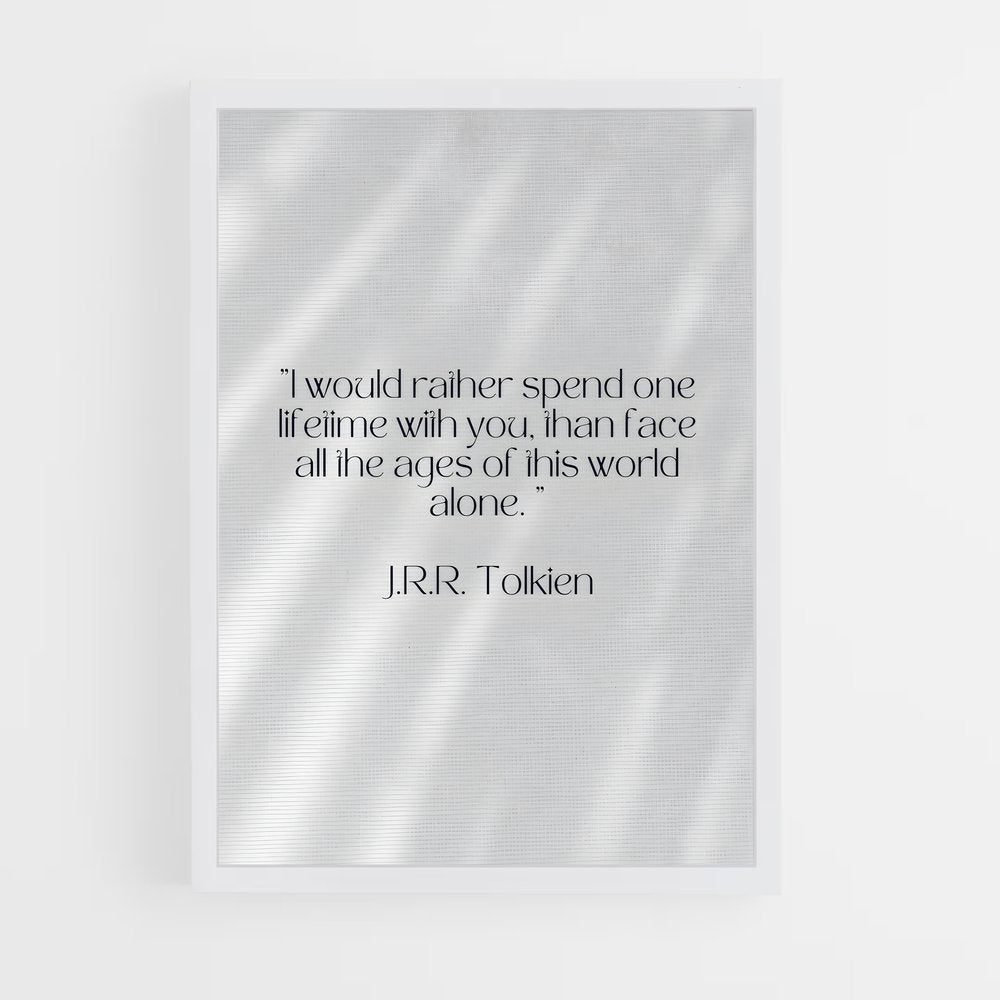 ap-j r r tolkien-9 cadre Blanc