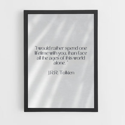 ap-j r r tolkien-9 cadre Noir