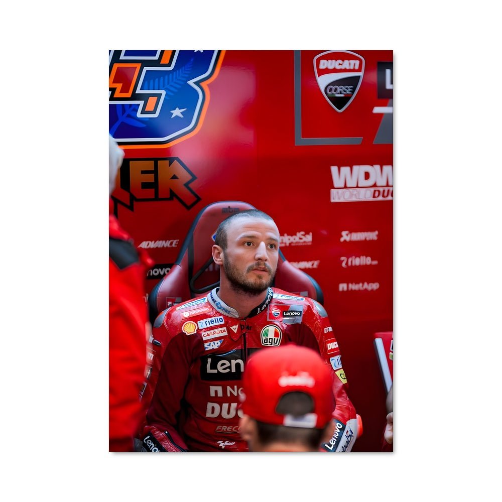 Poster Garage Ferrari