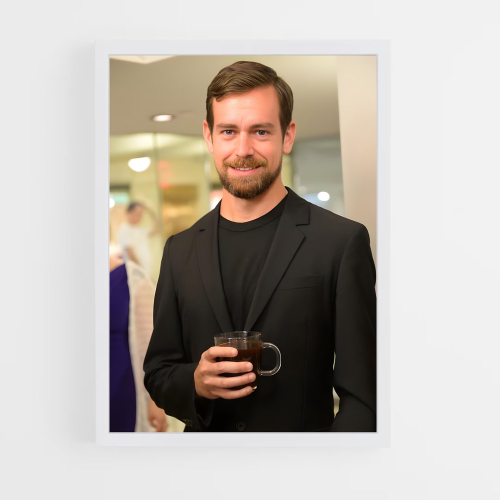 ap-jack dorsey-1 cadre Blanc