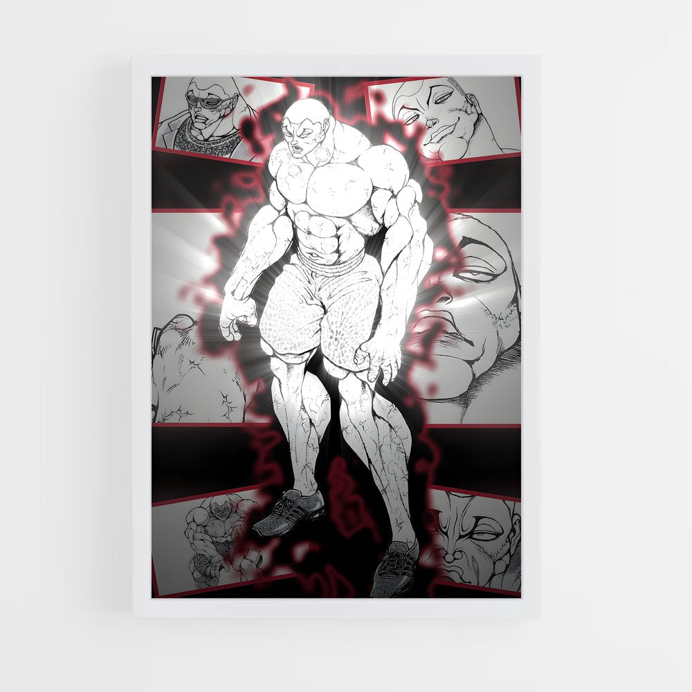 ap-jack hanma-8 cadre Blanc