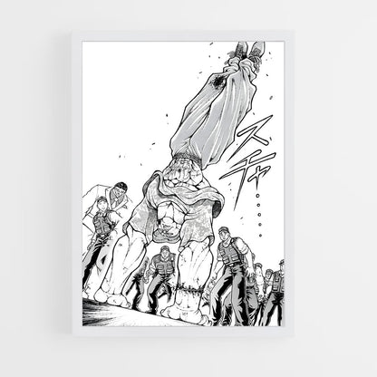 ap-jack hanma-9 cadre Blanc