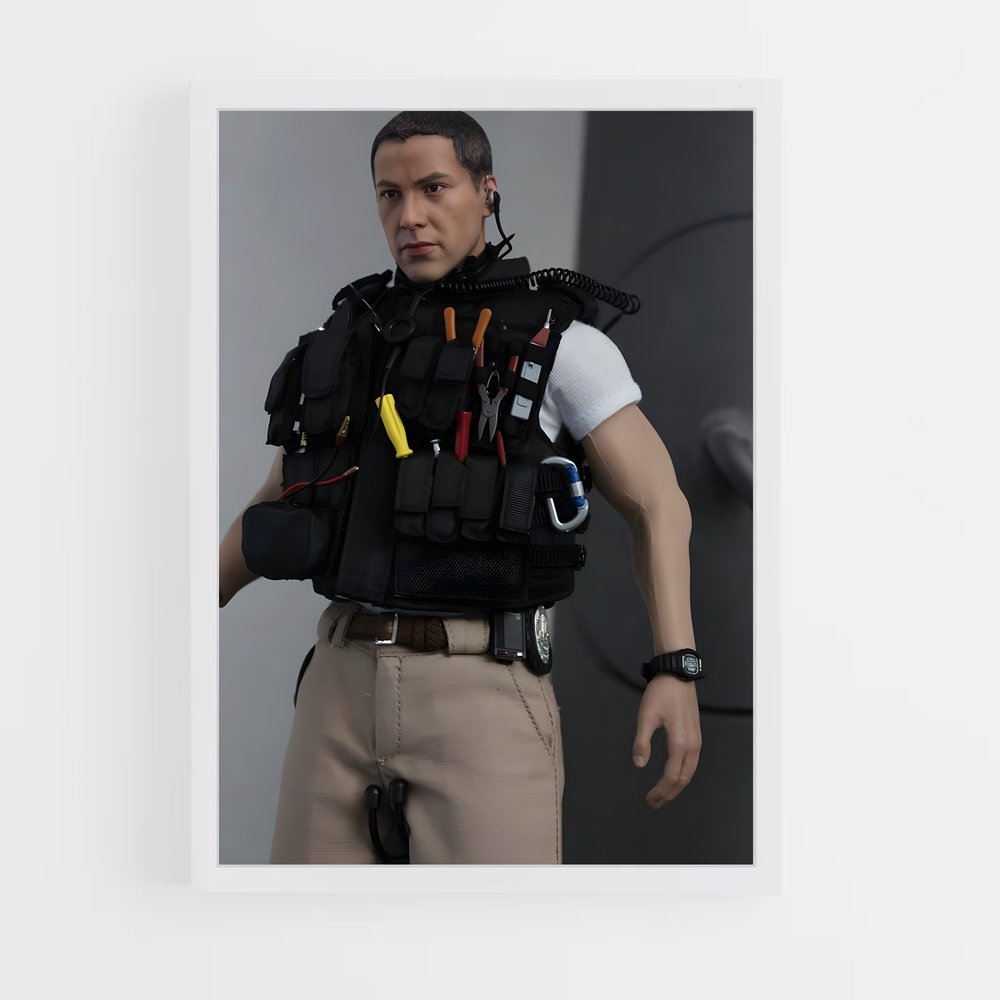ap-jack traven-3 cadre Blanc