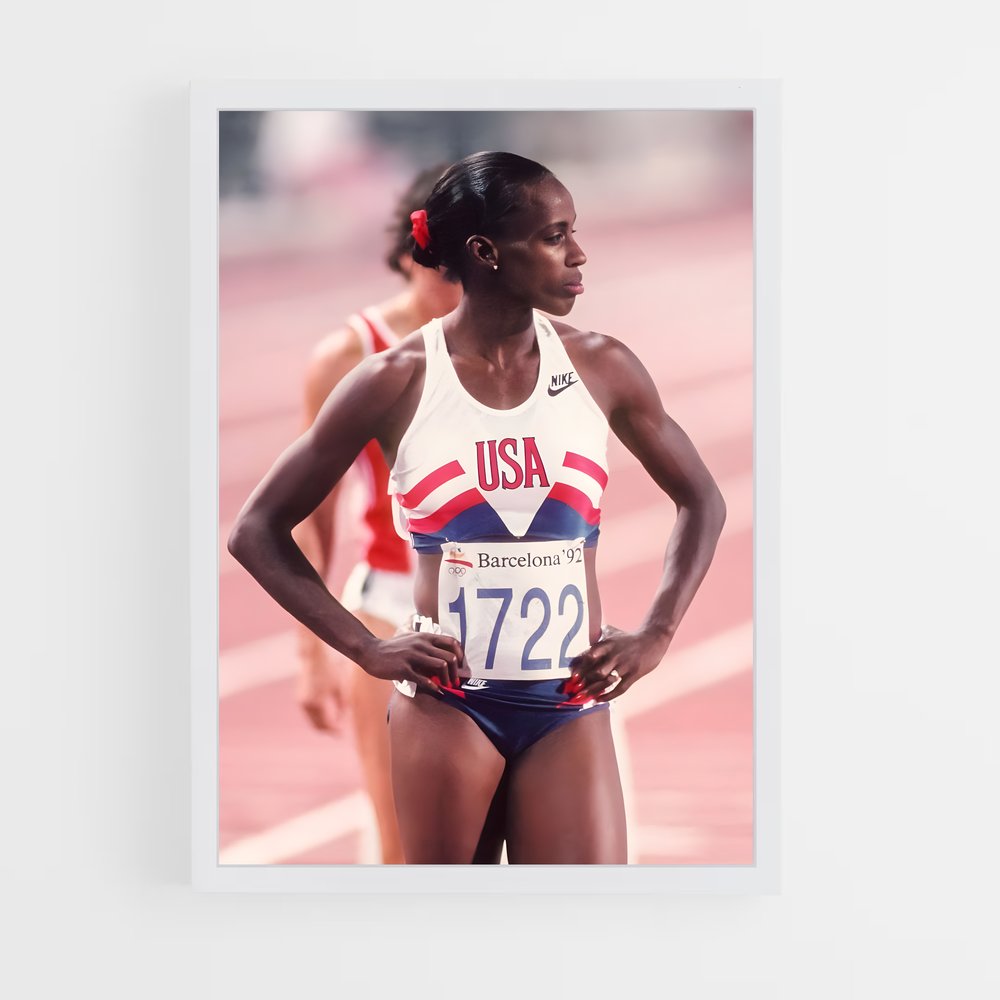 ap-jackie joyner-kersee-2 cadre Blanc