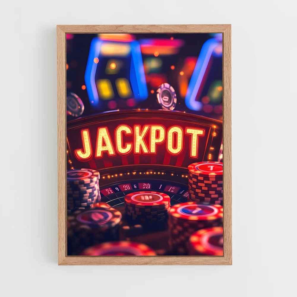 ap-jackpot-7 cadre Bois clair