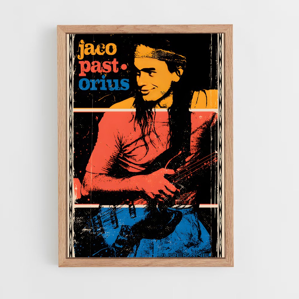 ap-jaco pastorius-2 cadre Bois clair