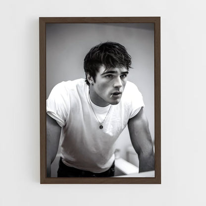 ap-jacob elordi-1 cadre Bois foncé