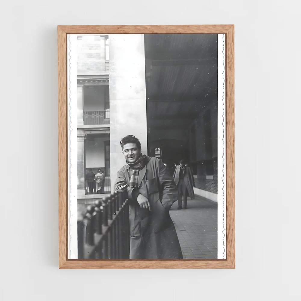 ap-jacques derrida-1 cadre Bois clair