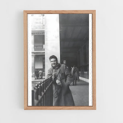 ap-jacques derrida-1 cadre Bois clair