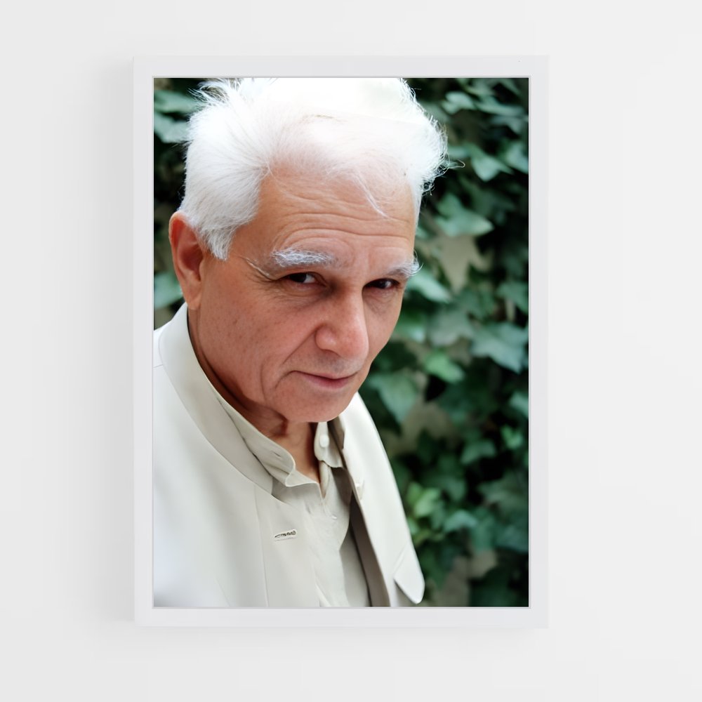 ap-jacques derrida-3 cadre Blanc