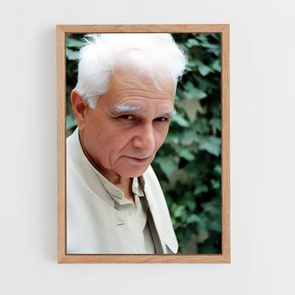 ap-jacques derrida-3 cadre Bois clair