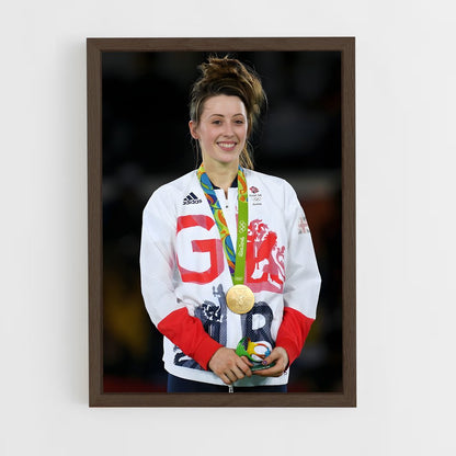 ap-jade jones-1 cadre Bois foncé
