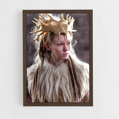 ap-jadis white witch-3 cadre Bois foncé