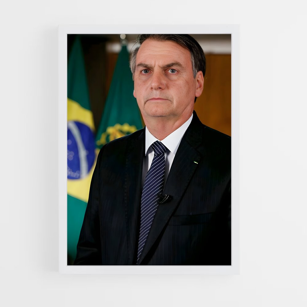 ap-jair bolsonaro-5 cadre Blanc