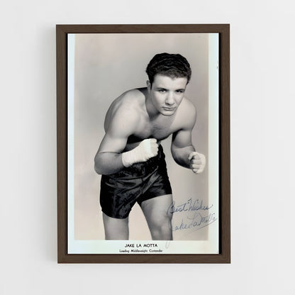 ap-jake lamotta-2 cadre Bois foncé