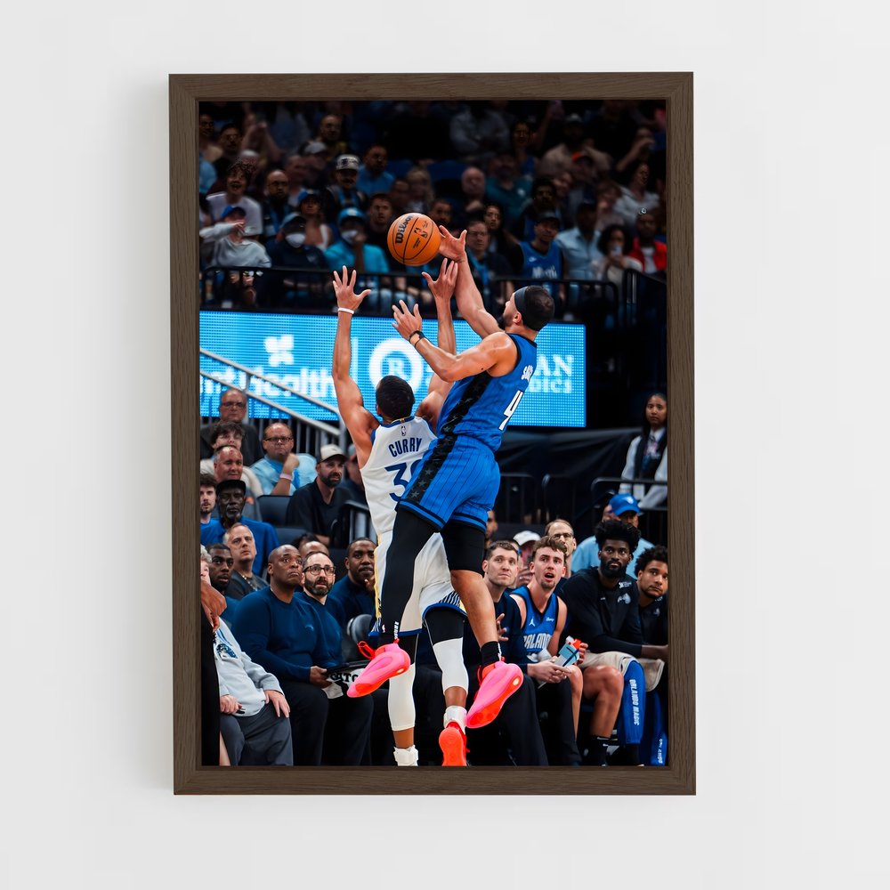 ap-jalen suggs-6 cadre Bois foncé