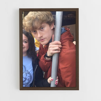 ap-james acaster-1 cadre Bois foncé