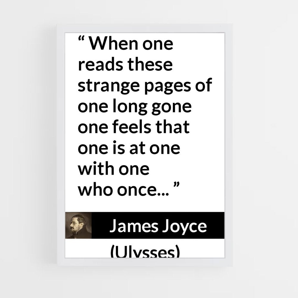 ap-james joyce-1 cadre Blanc