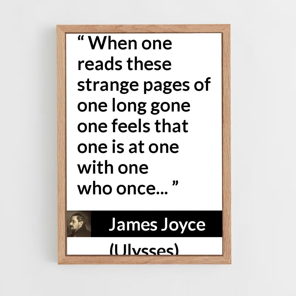 ap-james joyce-1 cadre Bois clair