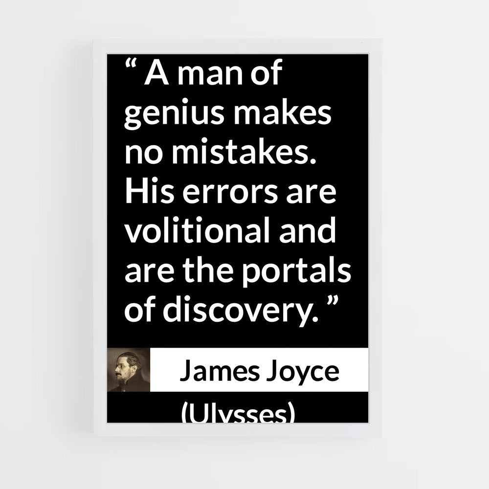 ap-james joyce-2 cadre Blanc