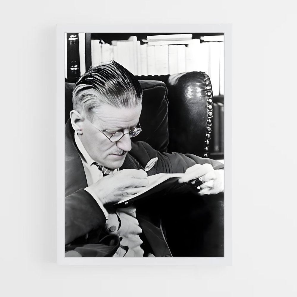 ap-james joyce-5 cadre Blanc