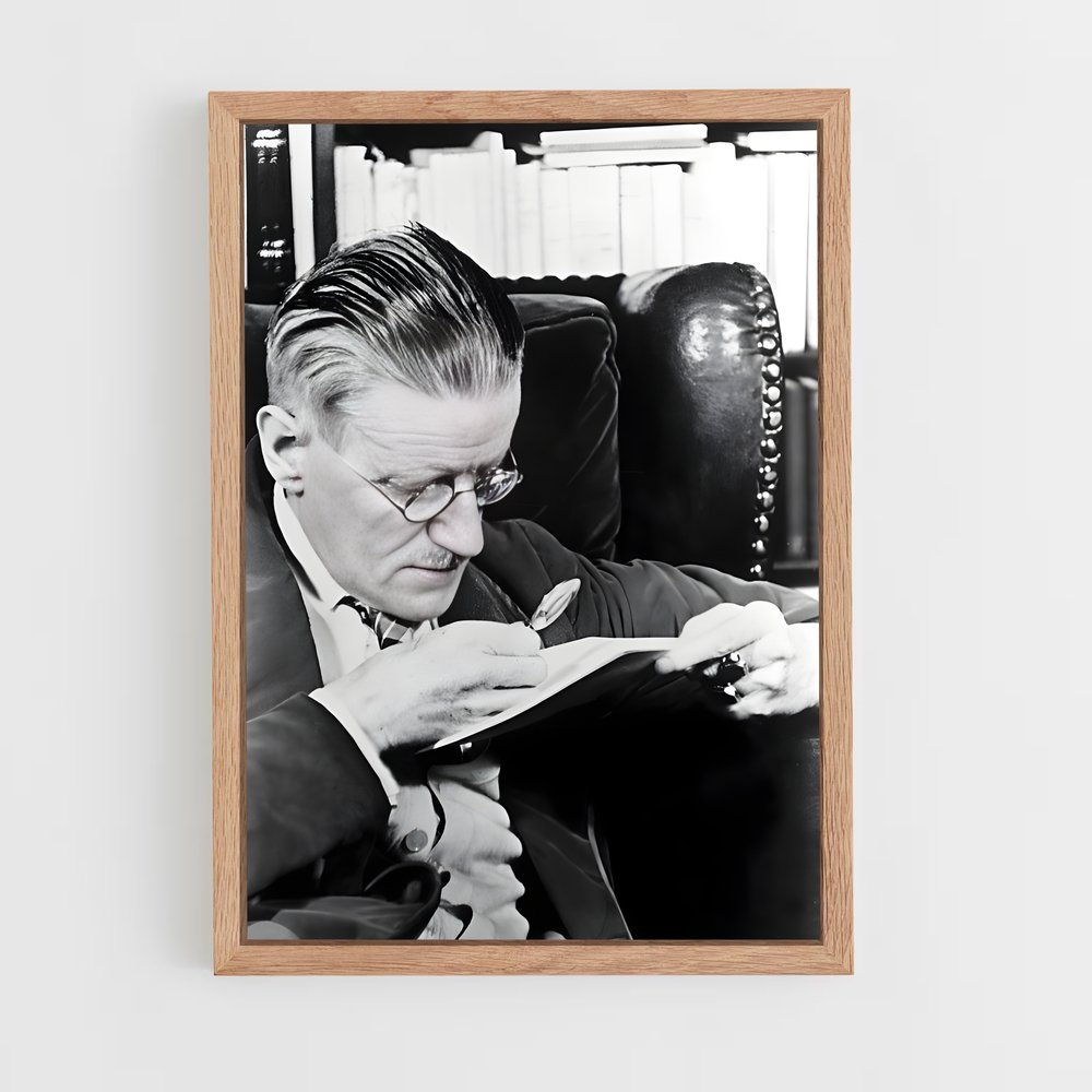 ap-james joyce-5 cadre Bois clair