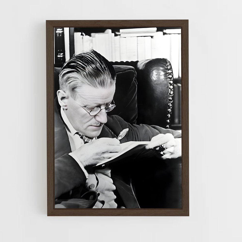 ap-james joyce-5 cadre Bois foncé